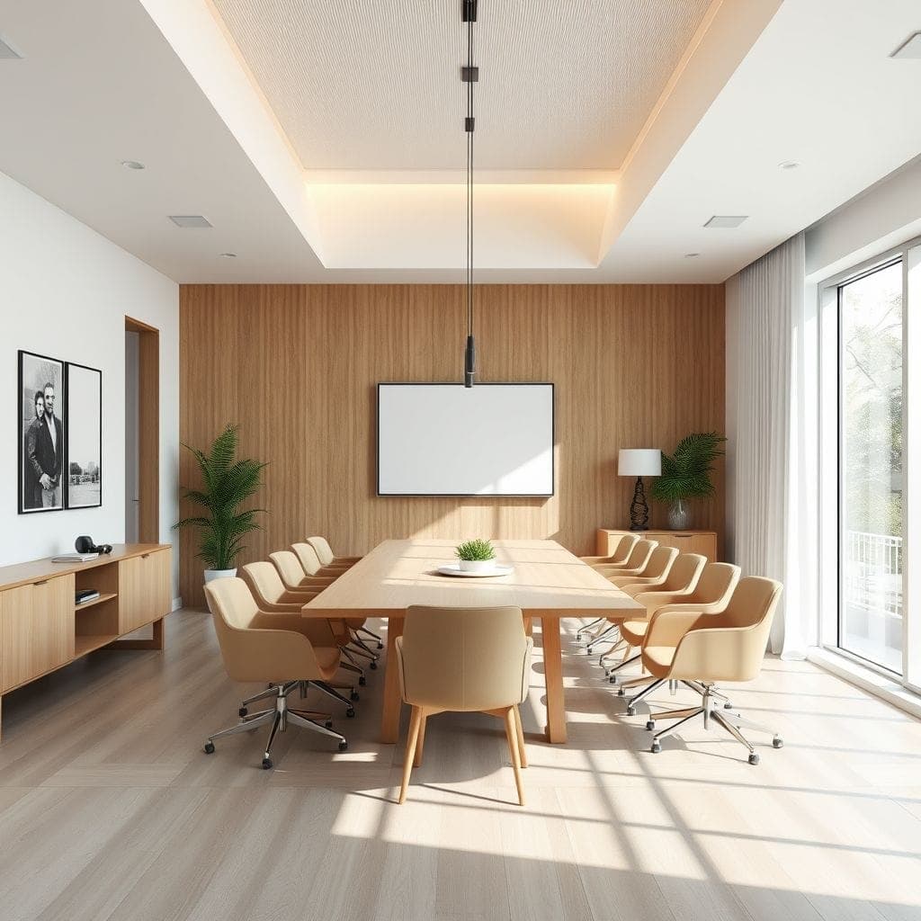 Scandinavian Meeting Room design example 3