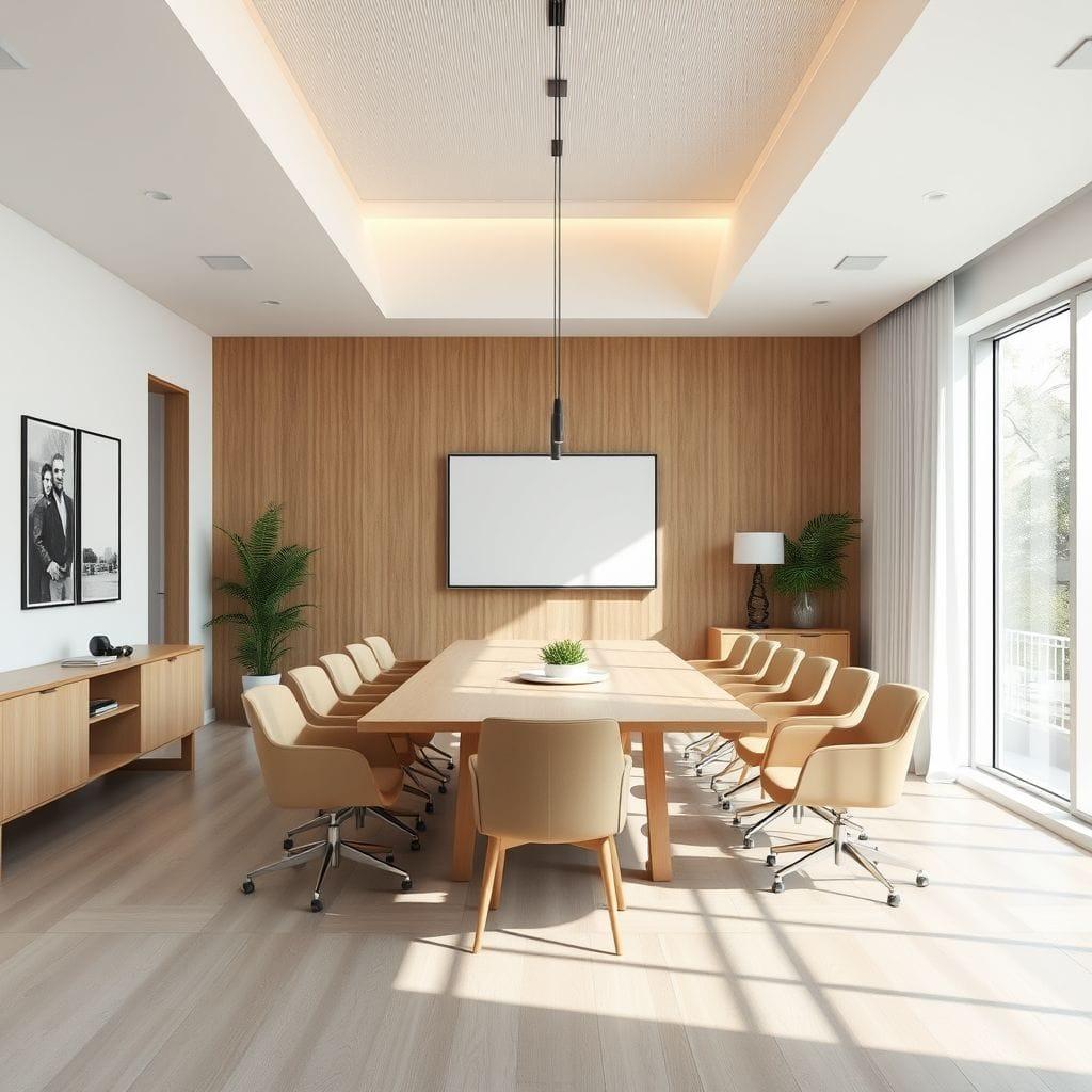Scandinavian Meeting Room design example 3