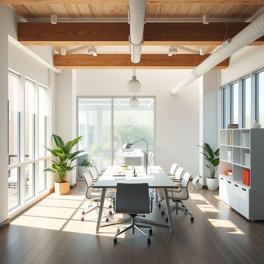 Scandinavian Office design example 1