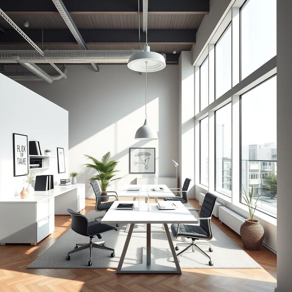 Scandinavian Office design example 2