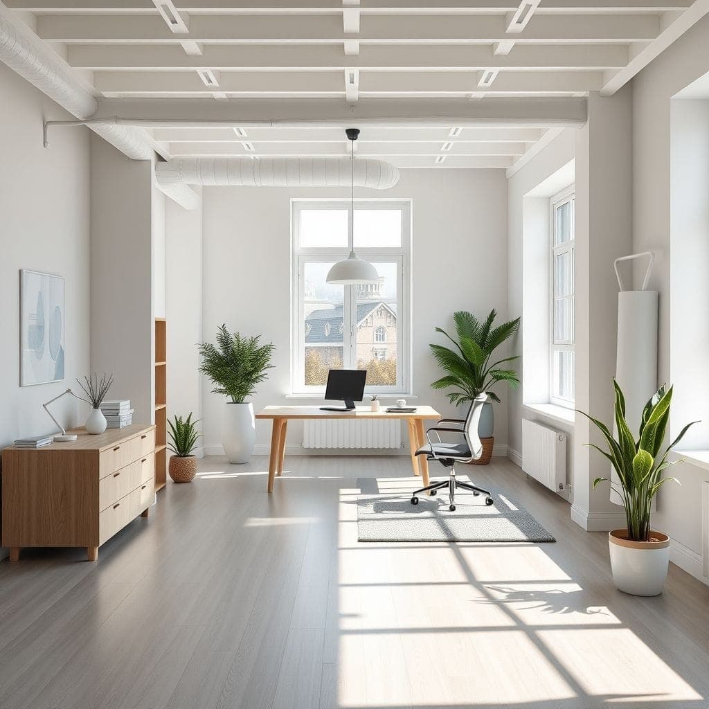 Scandinavian Office design example 3