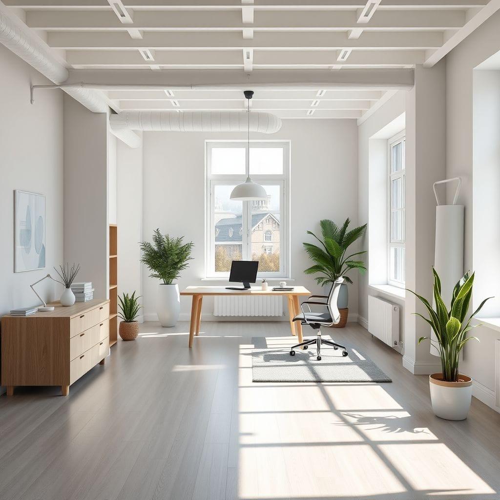 Scandinavian Office design example 3