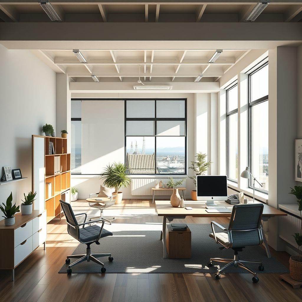 Scandinavian Office design example 4