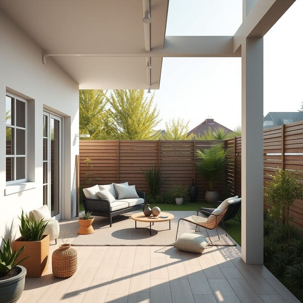 Scandinavian Outdoor Garden design example 1