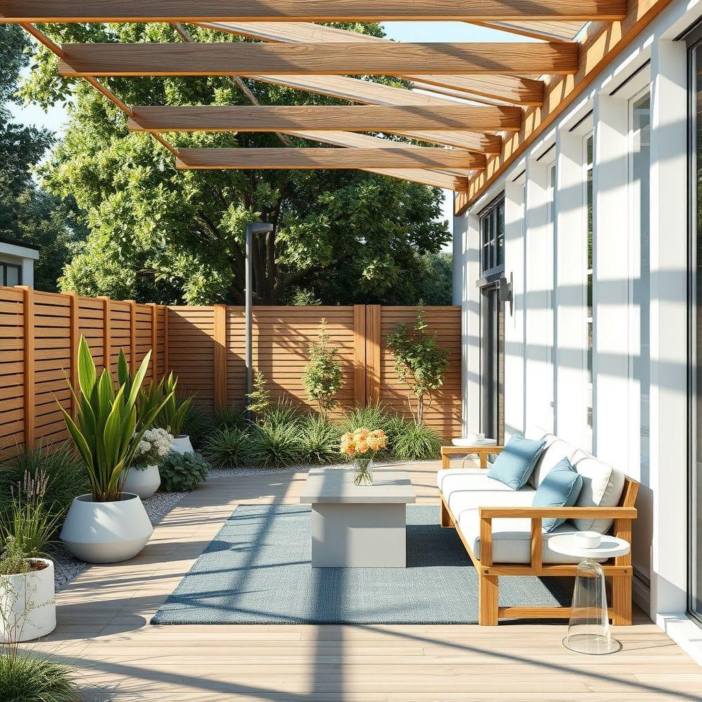 Scandinavian Outdoor Garden design example 2