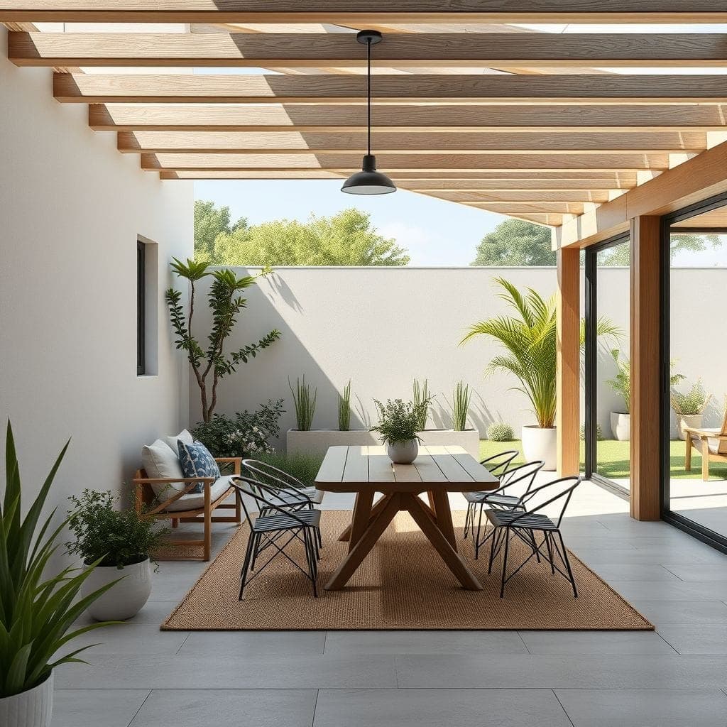 Scandinavian Outdoor Garden design example 3