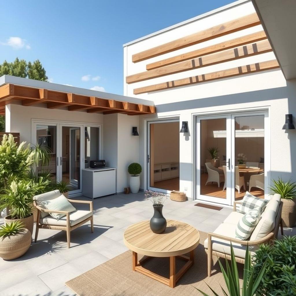 Scandinavian Outdoor Patio design example 3