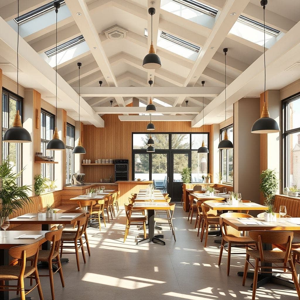 Scandinavian Restaurant design example 1