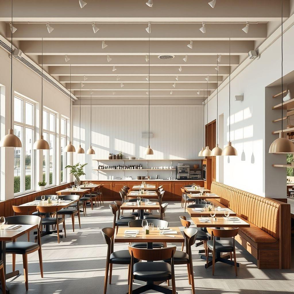 Scandinavian Restaurant design example 2