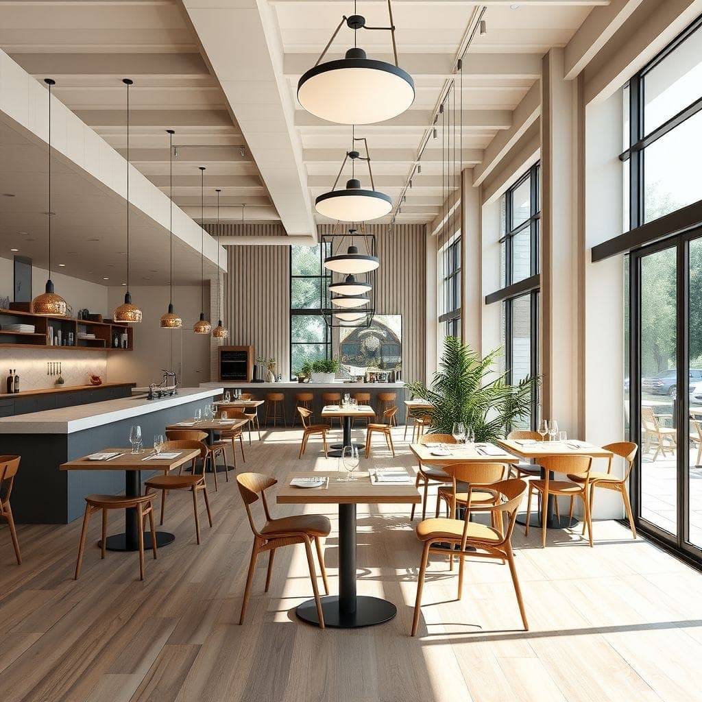 Scandinavian Restaurant design example 3