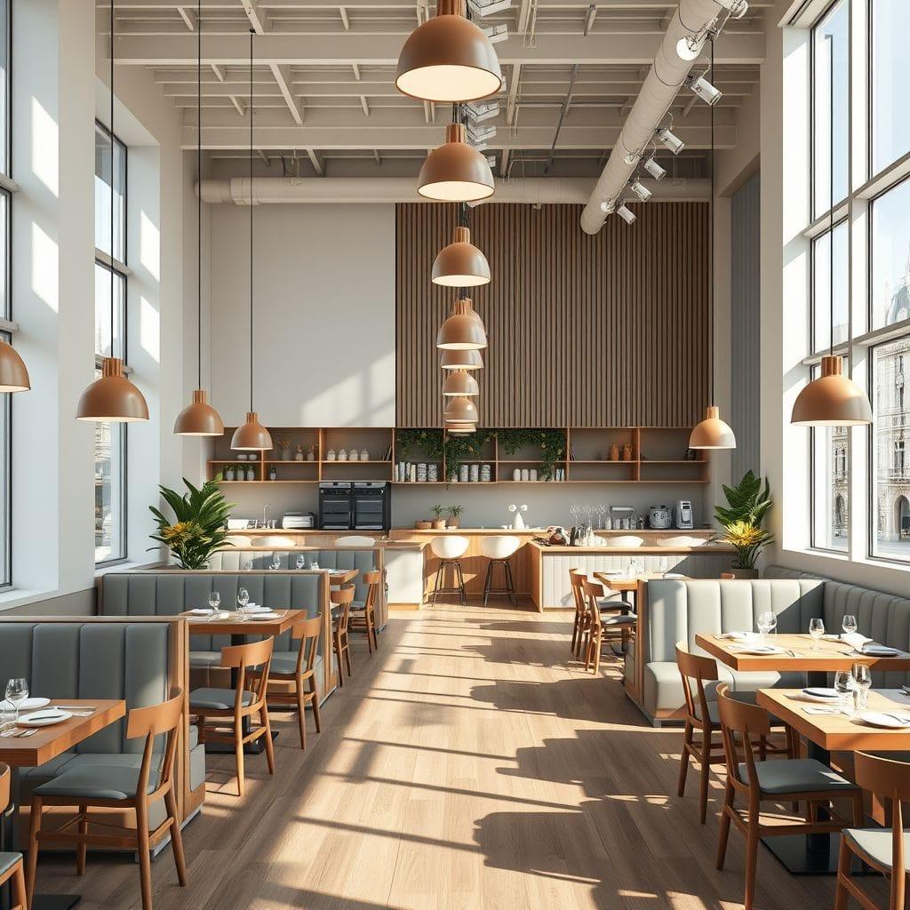 Scandinavian Restaurant design example 4
