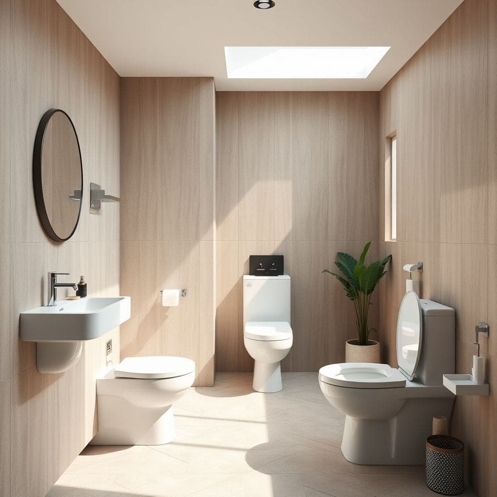 Scandinavian Toilet design example 4