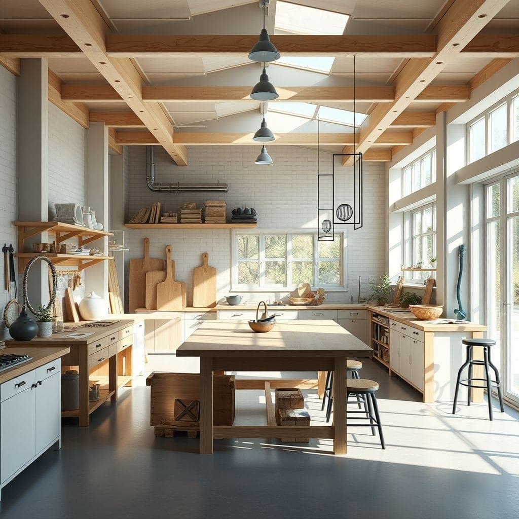 Scandinavian Workshop design example 3