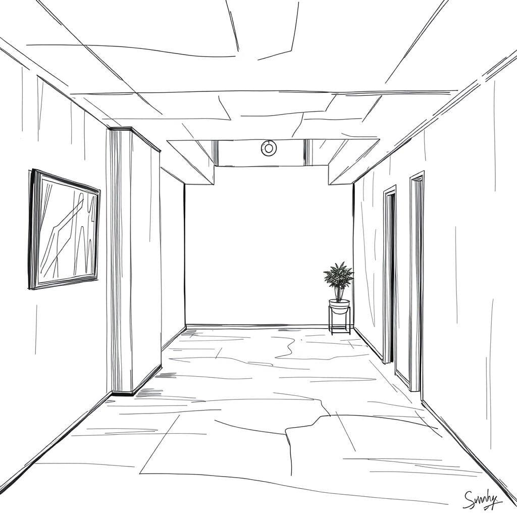 Sketch Basement design example 4