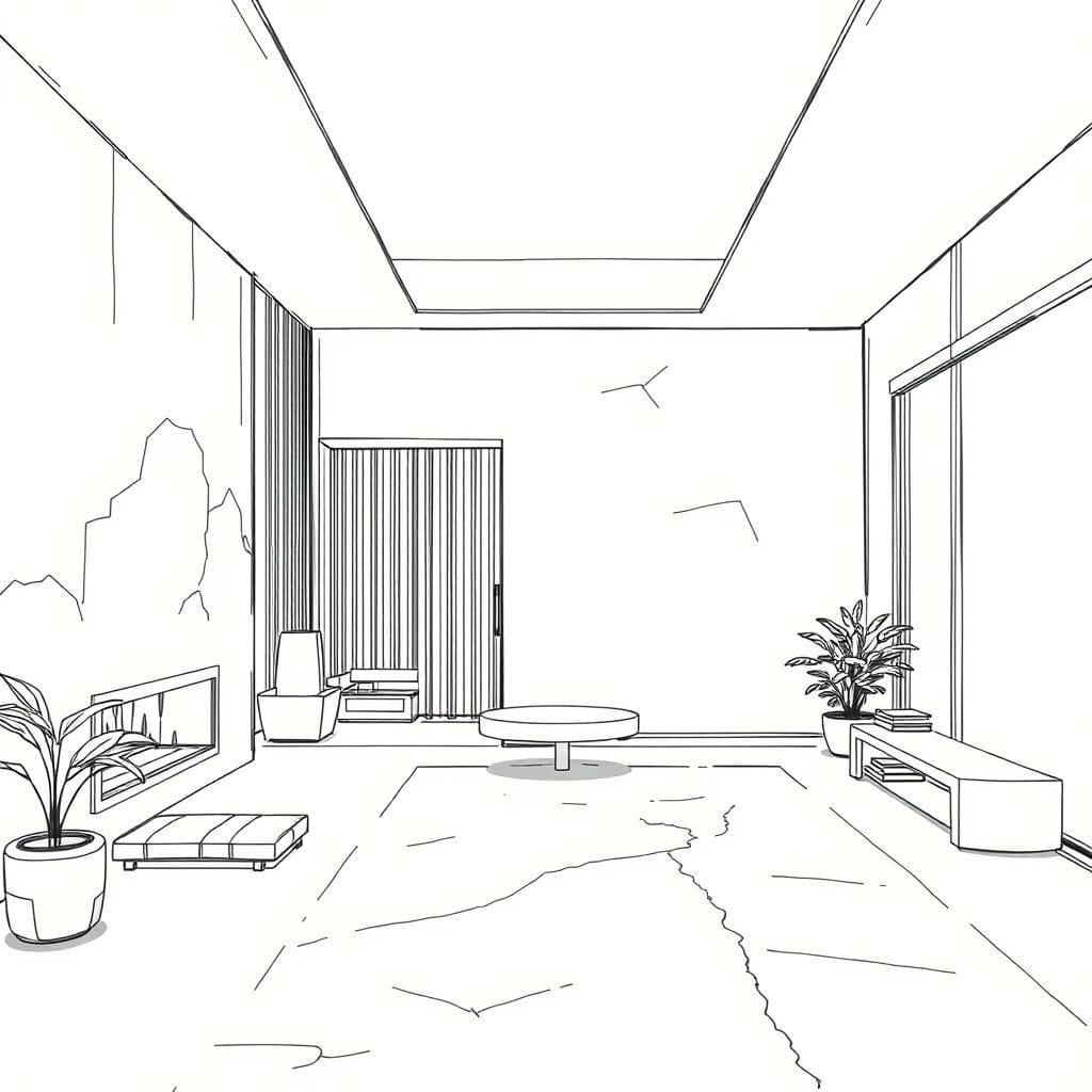 Sketch Onsen design example 2