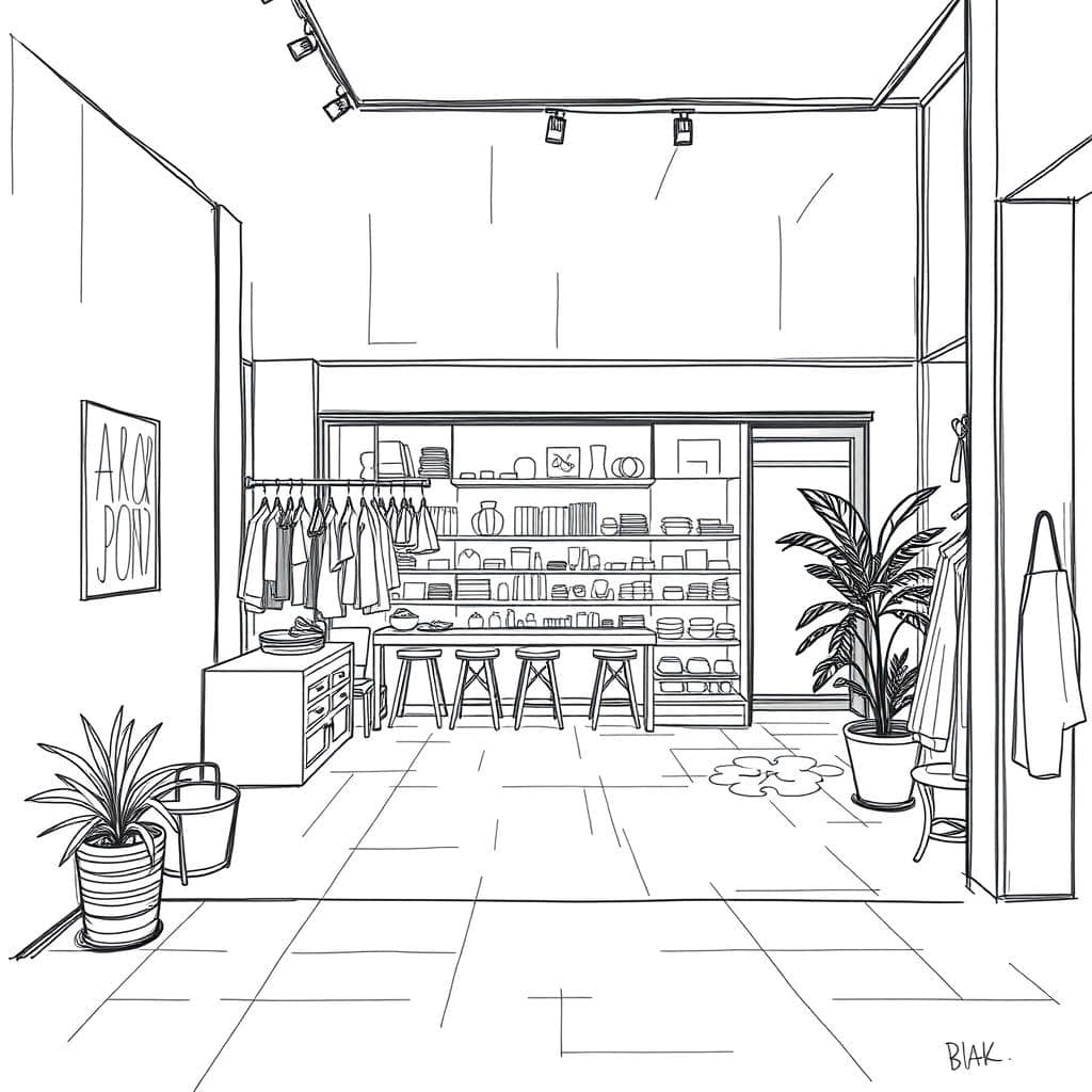 Sketch Store design example 2