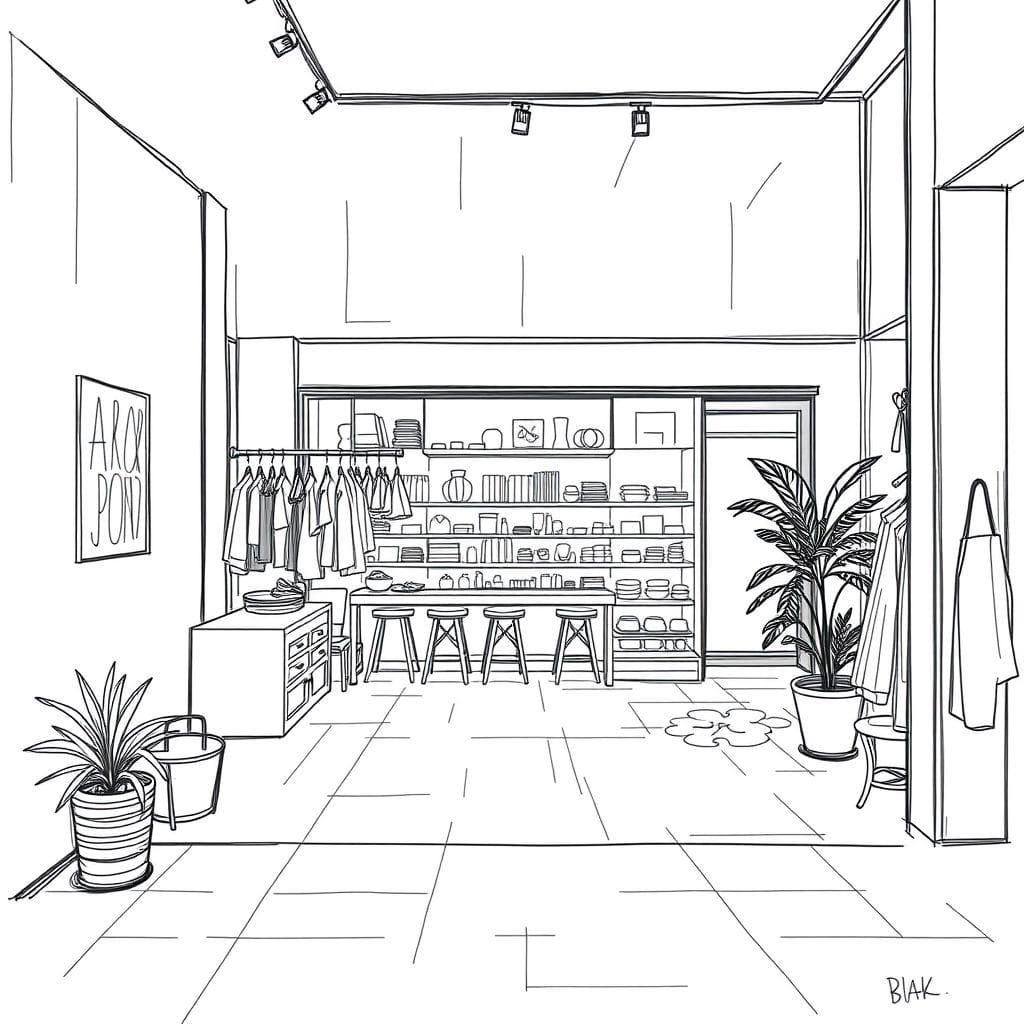 Sketch Store design example 2