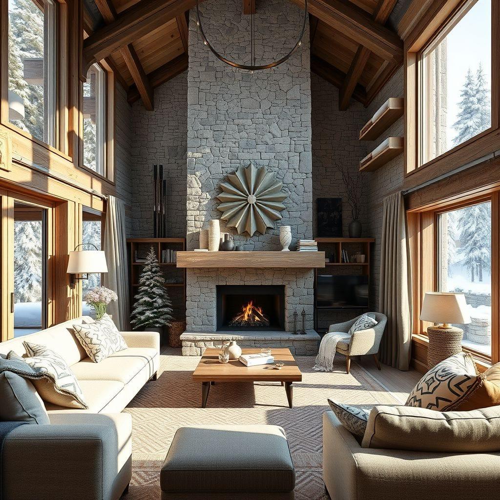 Ski Chalet  design example 1