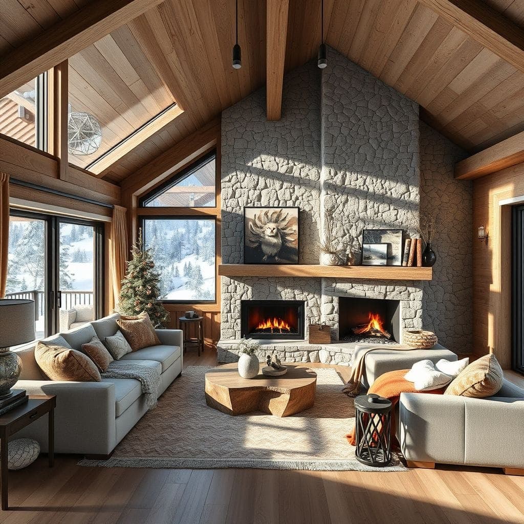 Ski Chalet  design example 2