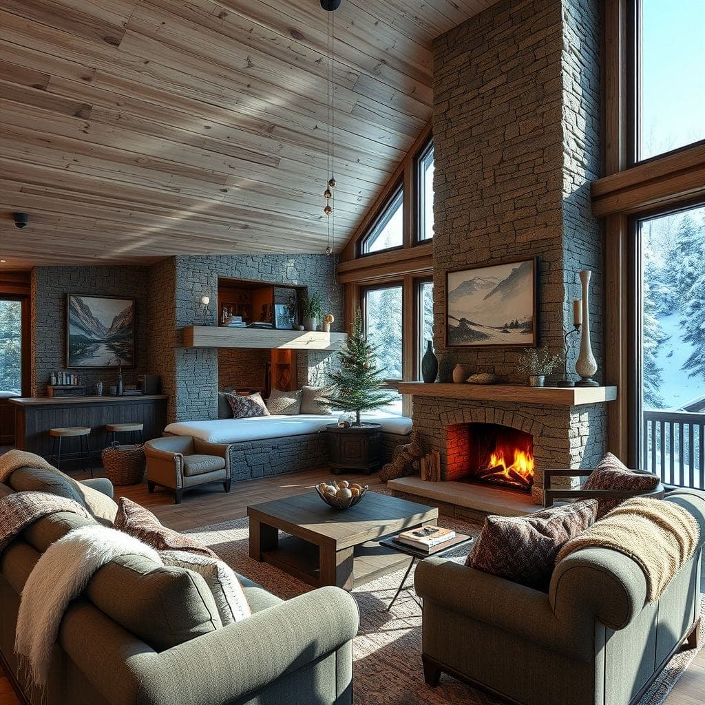 Ski Chalet  design example 4