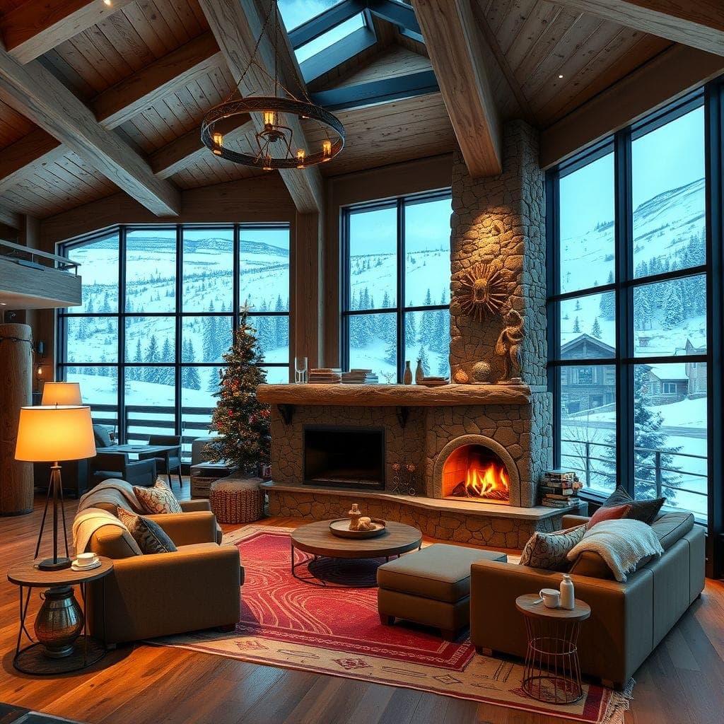 Ski Chalet Exhibition Space design example 2