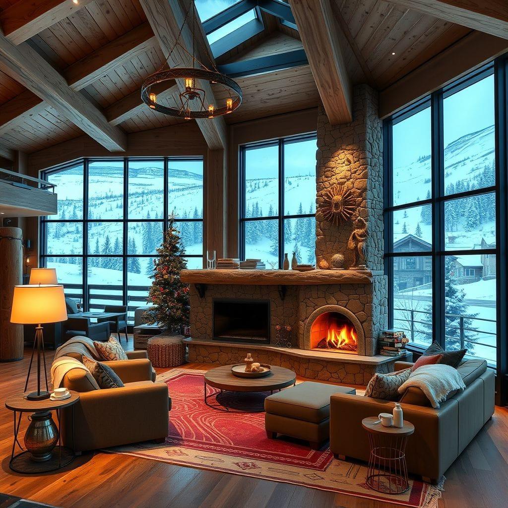 Ski Chalet Exhibition Space design example 2