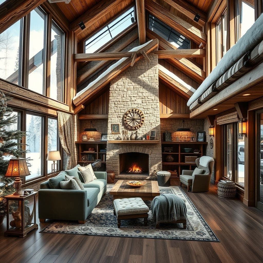 Ski Chalet Exhibition Space design example 4