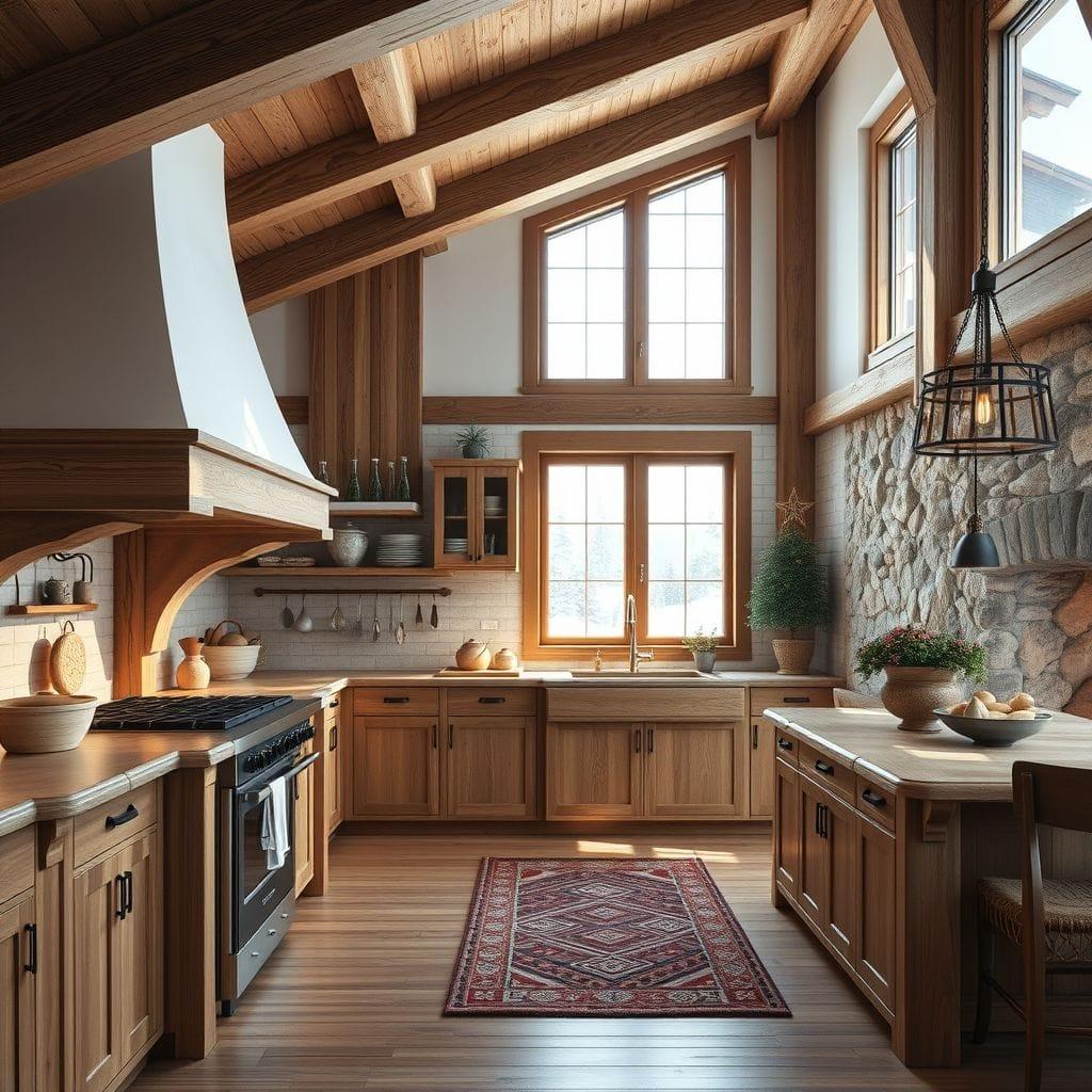 Ski Chalet Kitchen design example 3