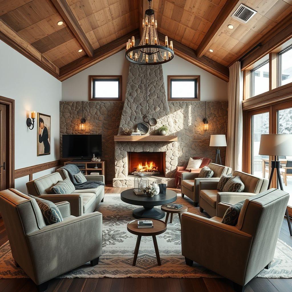 Ski Chalet Meeting Room design example 3