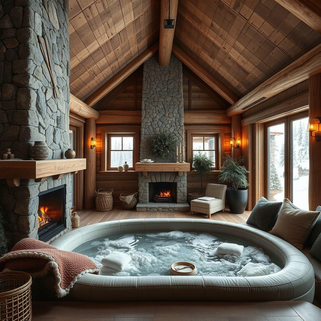 Ski Chalet Onsen design example 2