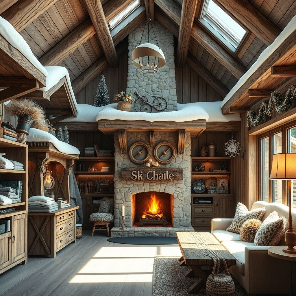 Ski Chalet Store design example 1