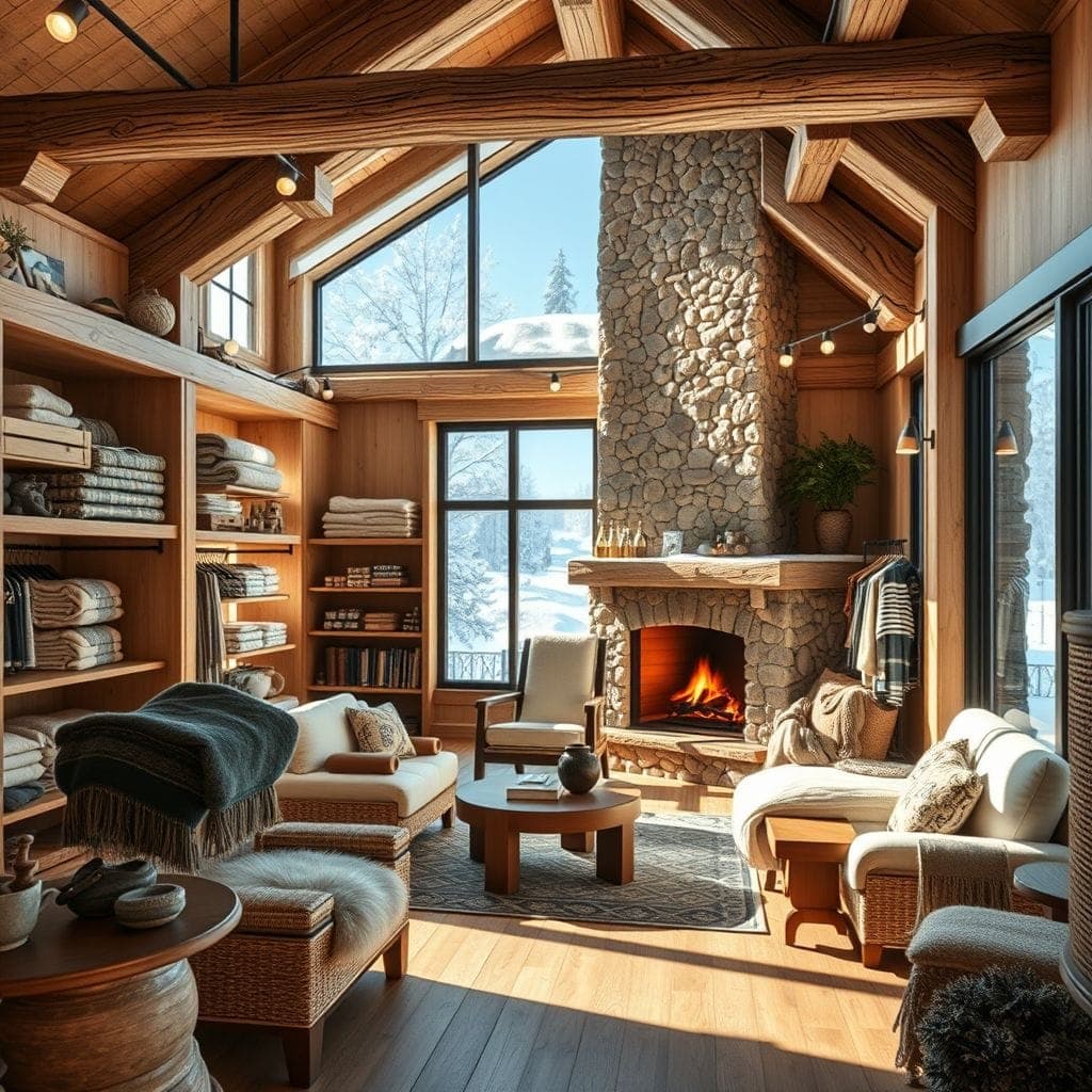 Ski Chalet Store design example 4