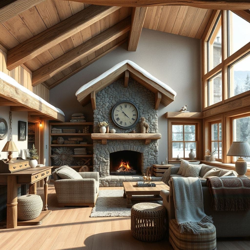 Ski Chalet Workshop design example 4