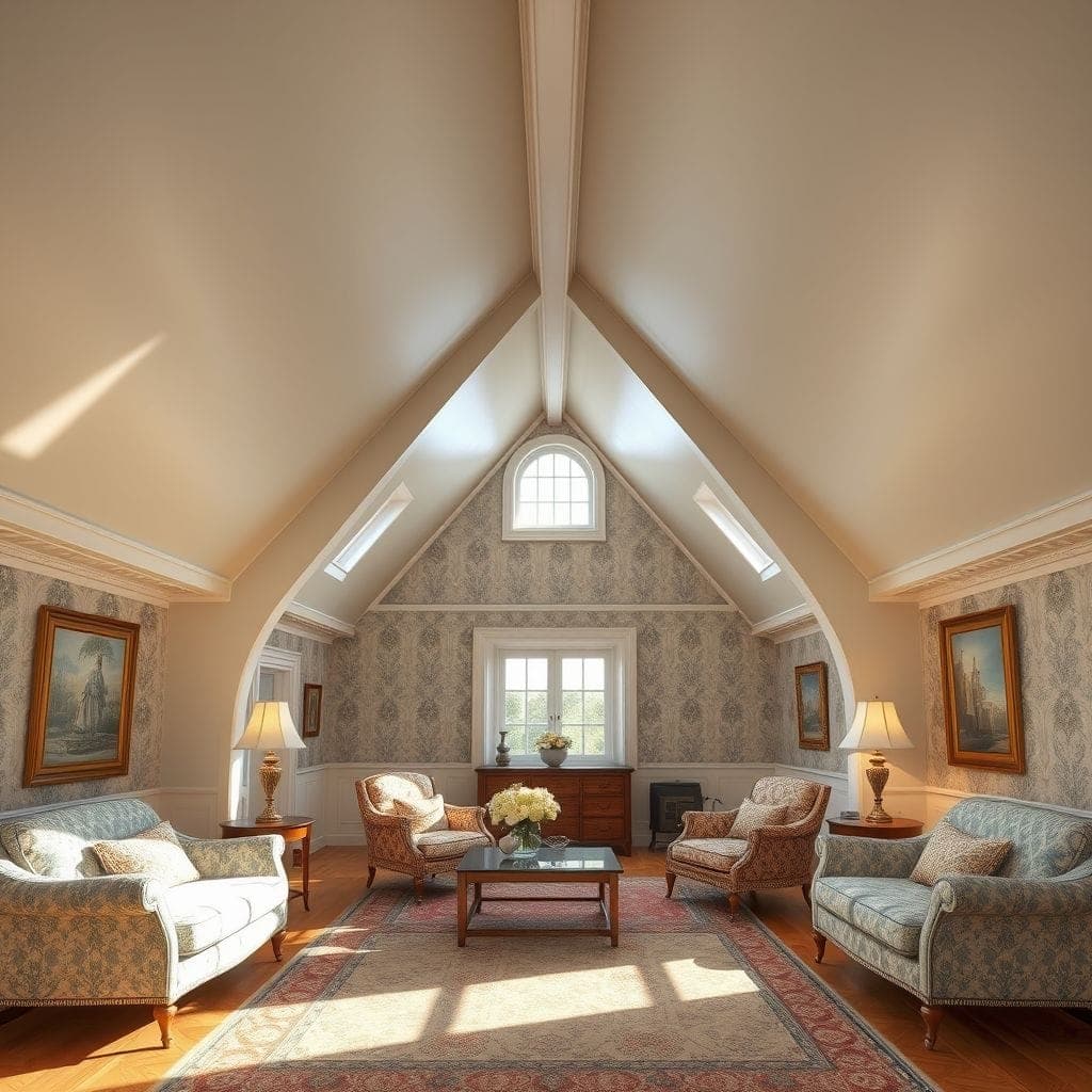 Traditional Attic design example 2