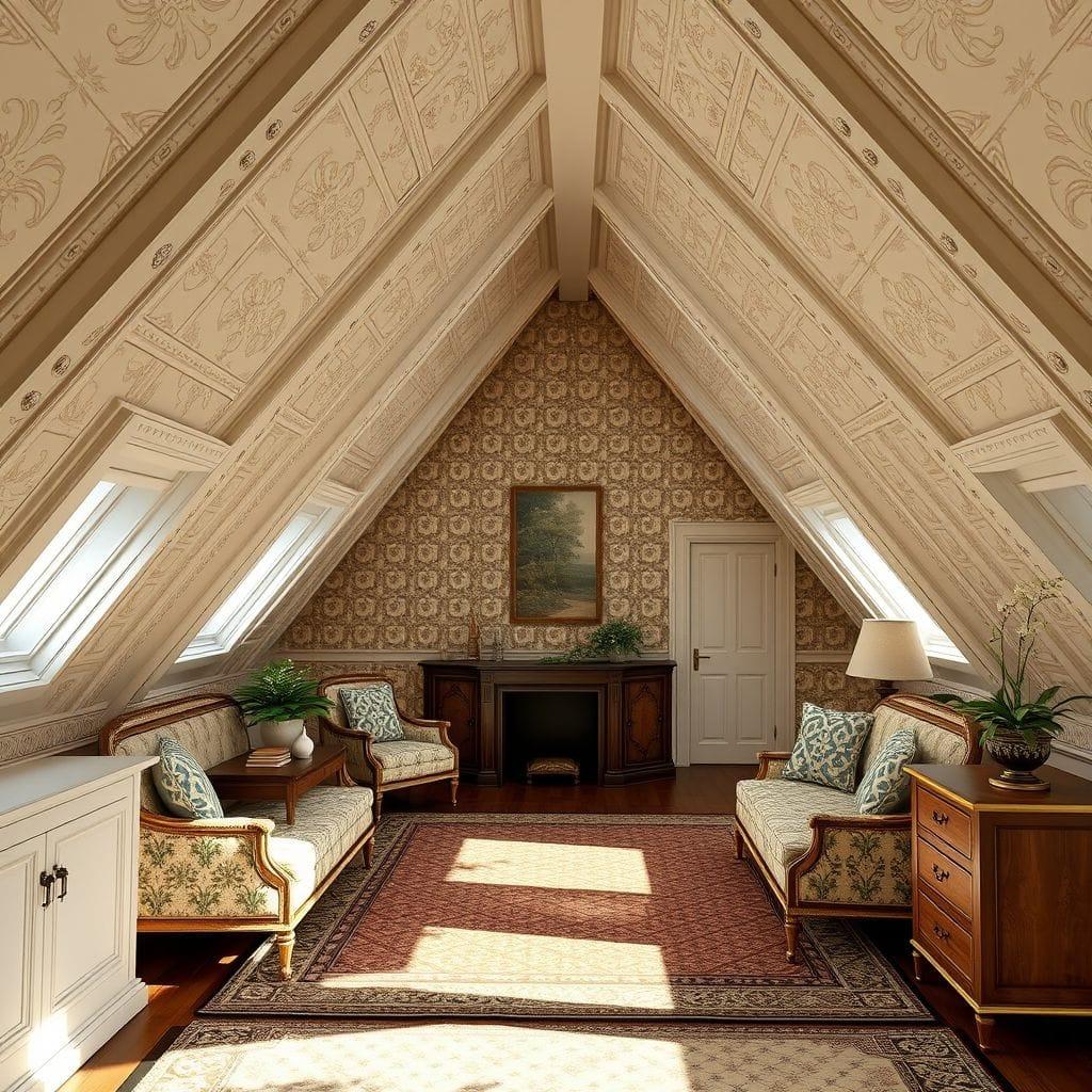 Traditional Attic design example 3