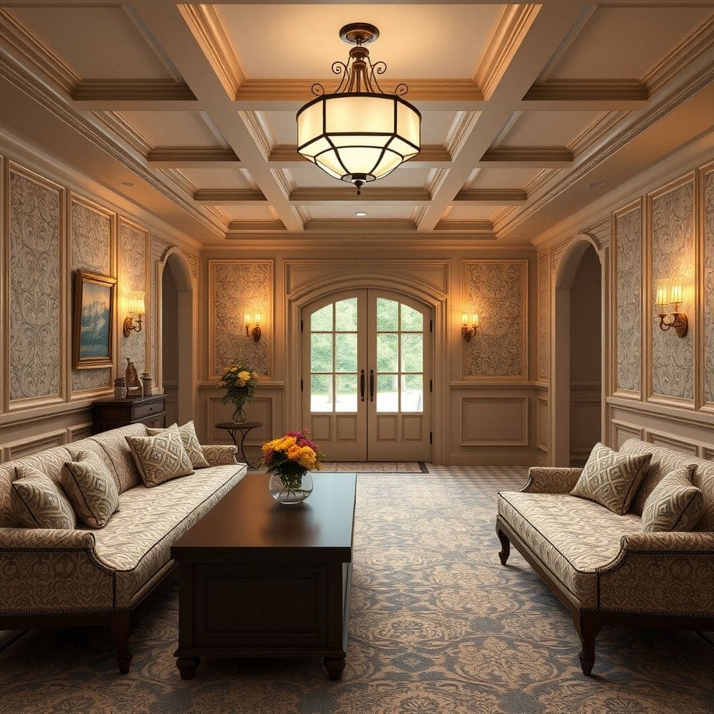 Traditional Basement design example 2