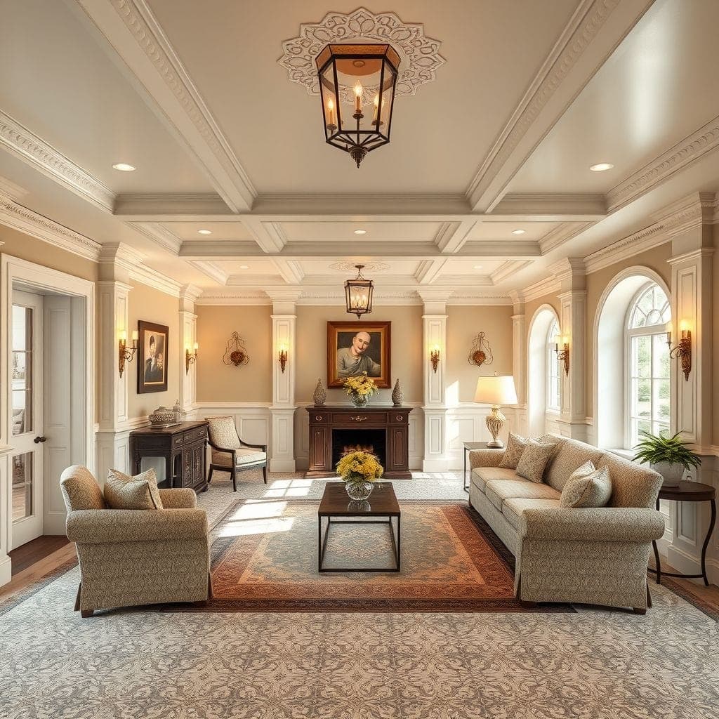 Traditional Basement design example 3