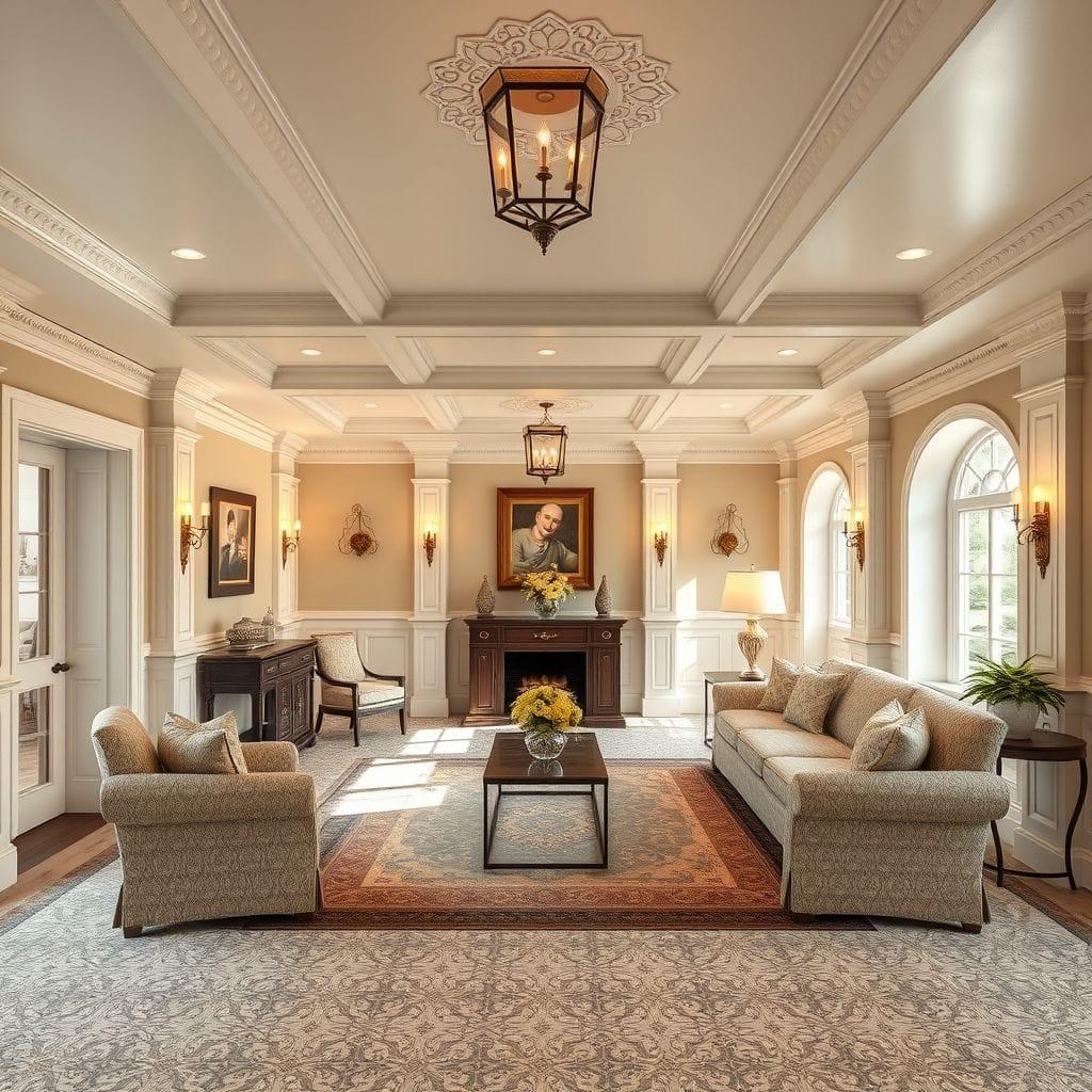 Traditional Basement design example 3