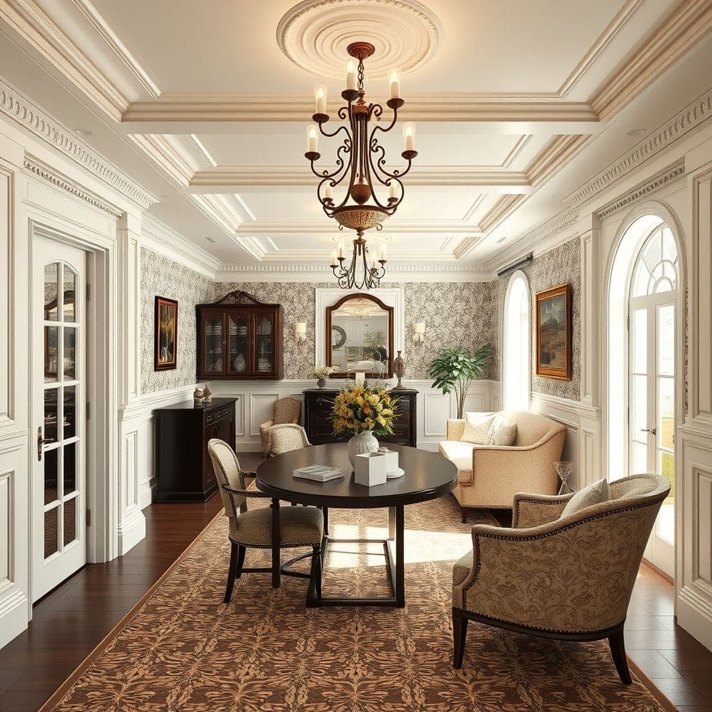 Traditional Basement design example 4