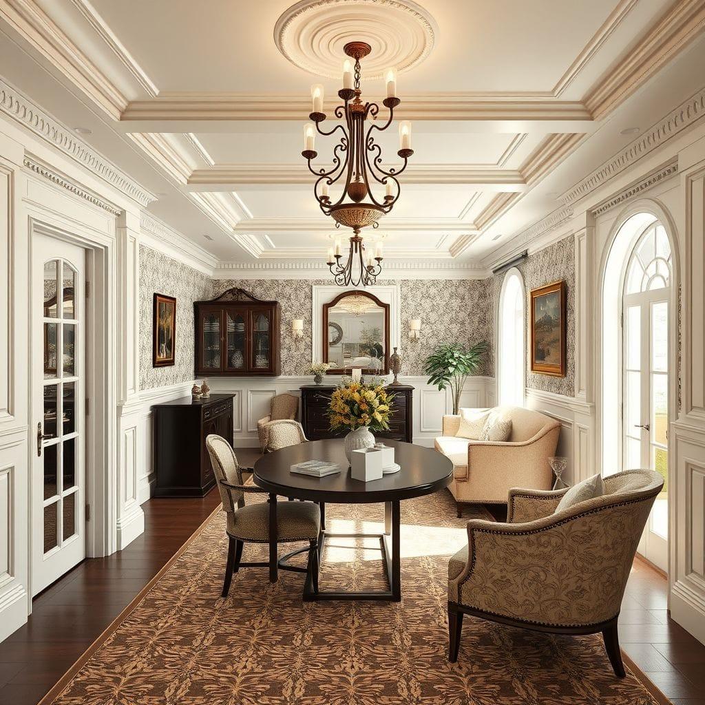 Traditional Basement design example 4