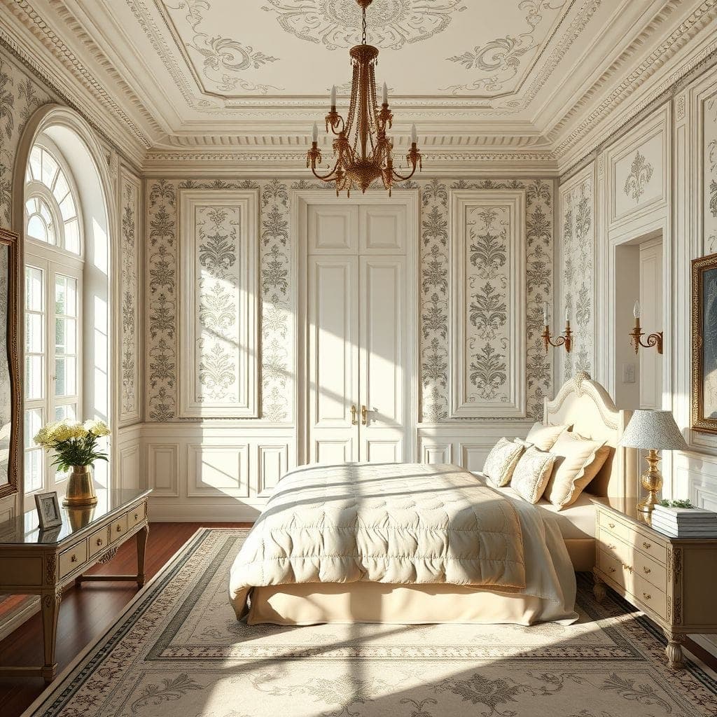 Traditional Bedroom design example 4