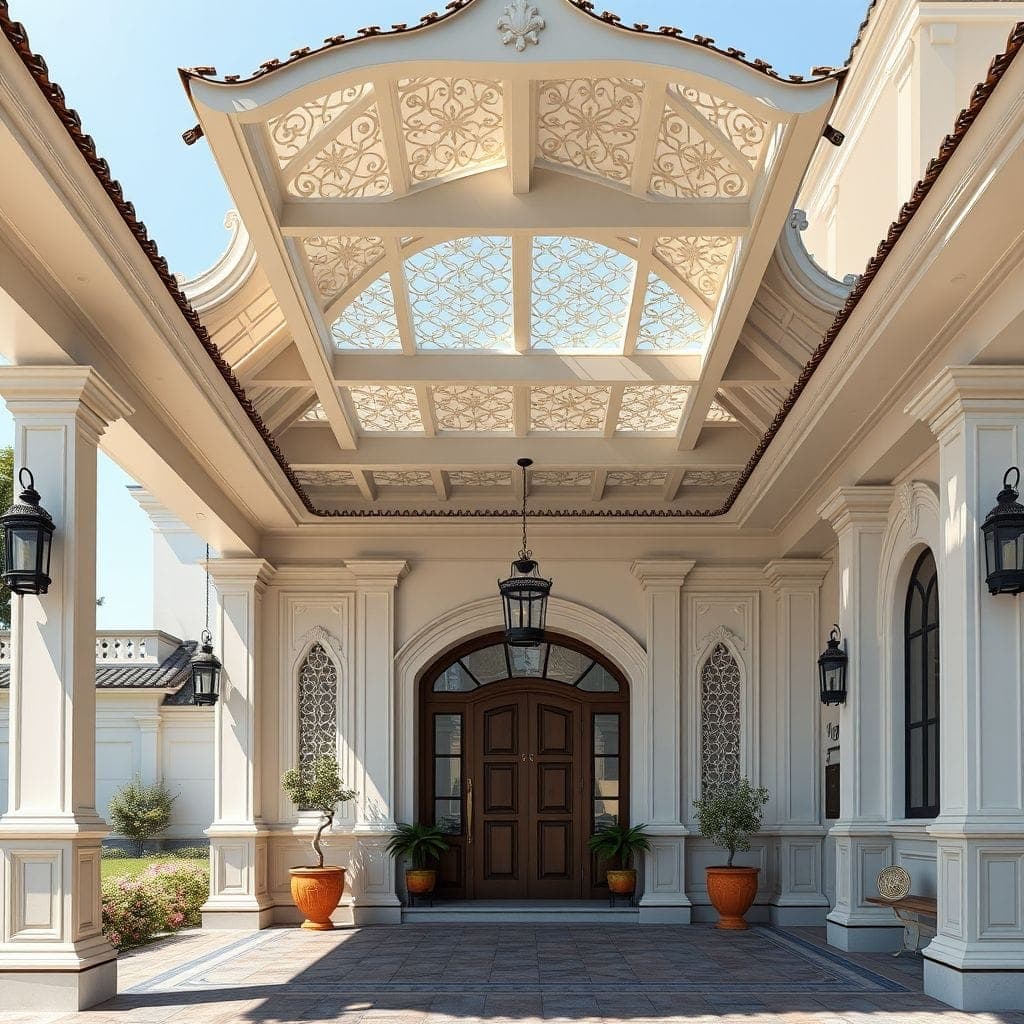 Traditional Carport design example 1