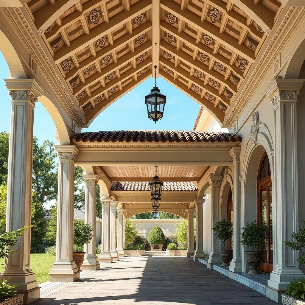 Traditional Carport design example 2