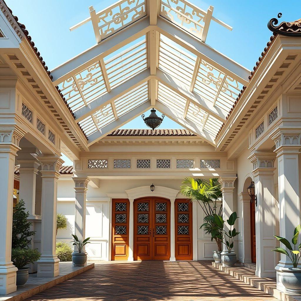 Traditional Carport design example 3