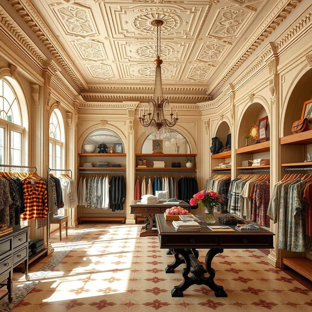 Traditional Clothing Store design example 4