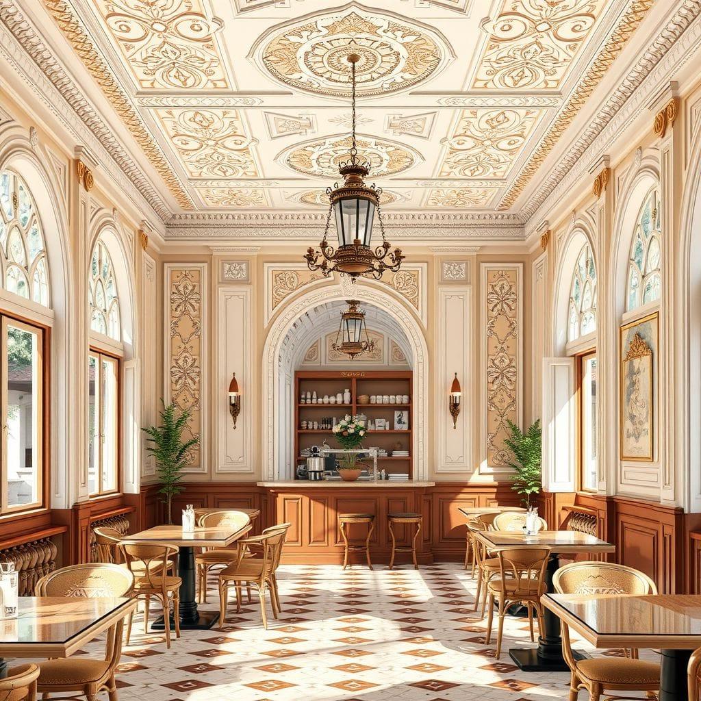 Traditional Coffee Shop design example 2