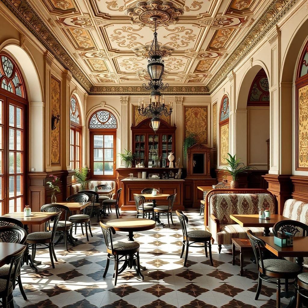 Traditional Coffee Shop design example 3