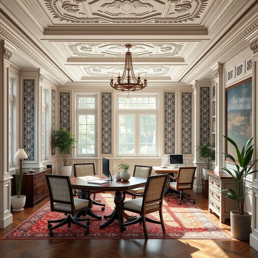 Traditional Coworking Space design example 2