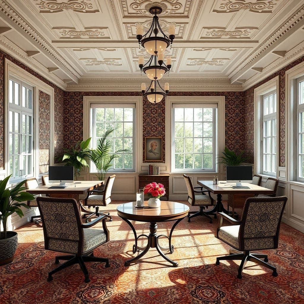 Traditional Coworking Space design example 3