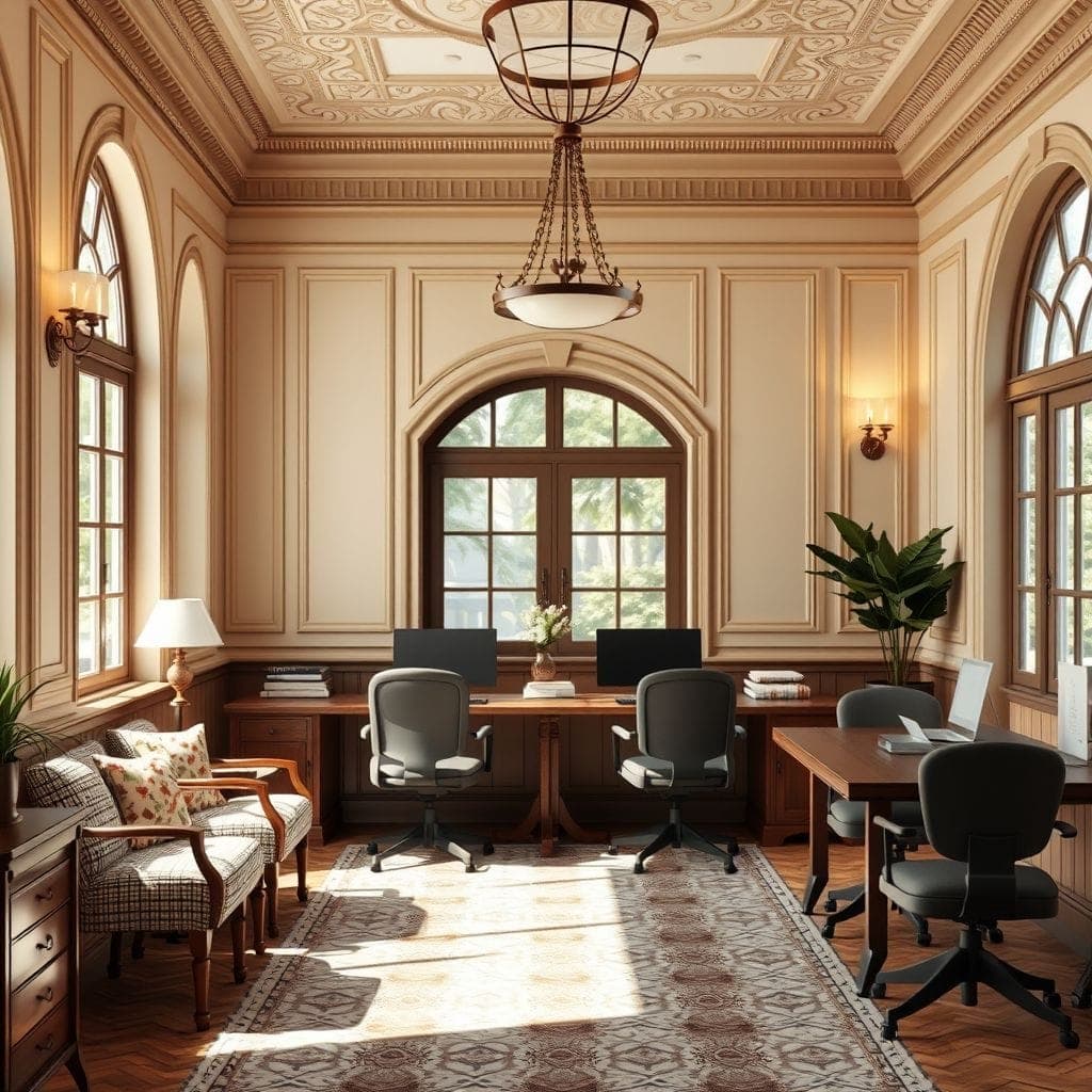 Traditional Coworking Space design example 4